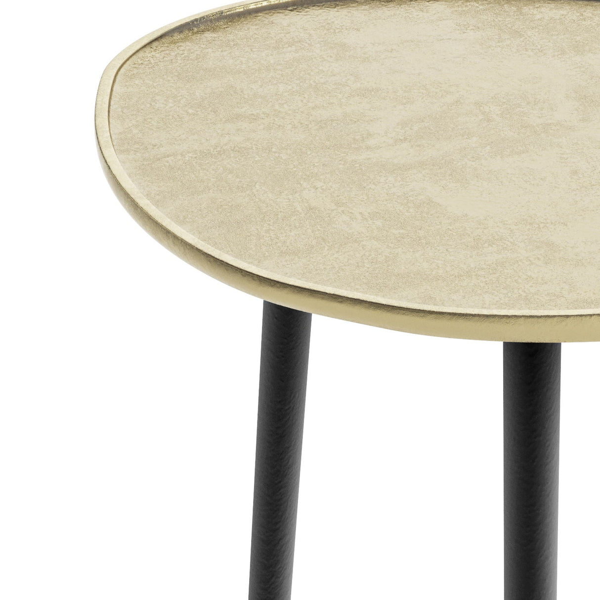 Tanner - Metal Side Table - Gold by Couch.com