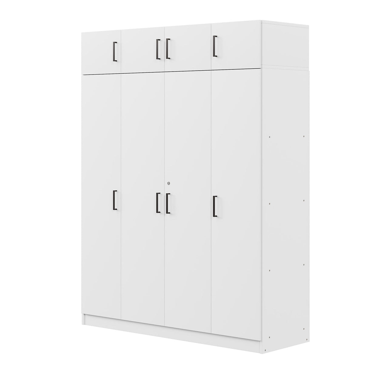 Contemporary 4 Door Wardrobe With 1 Drawer And Top Cabinet by Couch.com