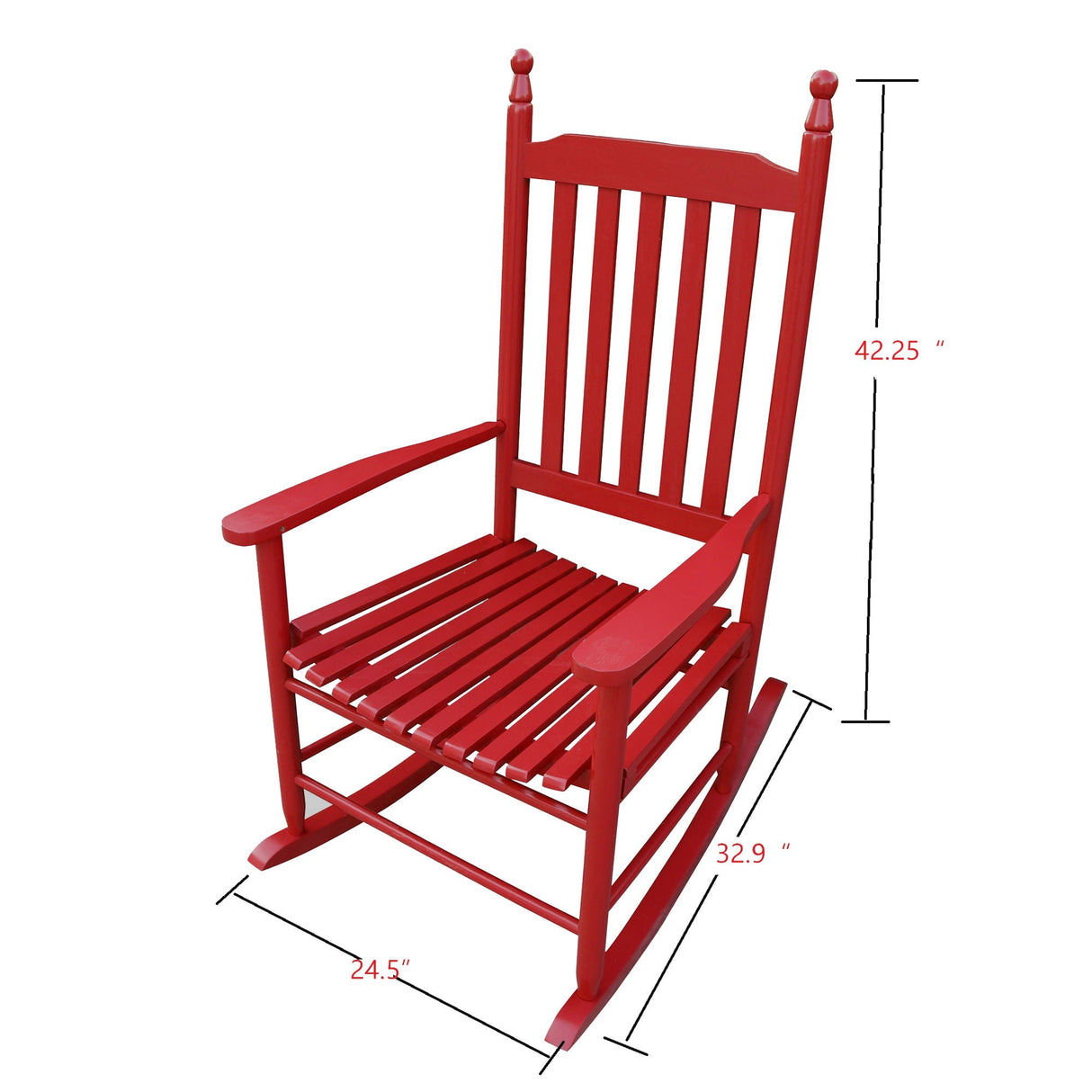 Wooden Porch Rocker Chair by Couch.com