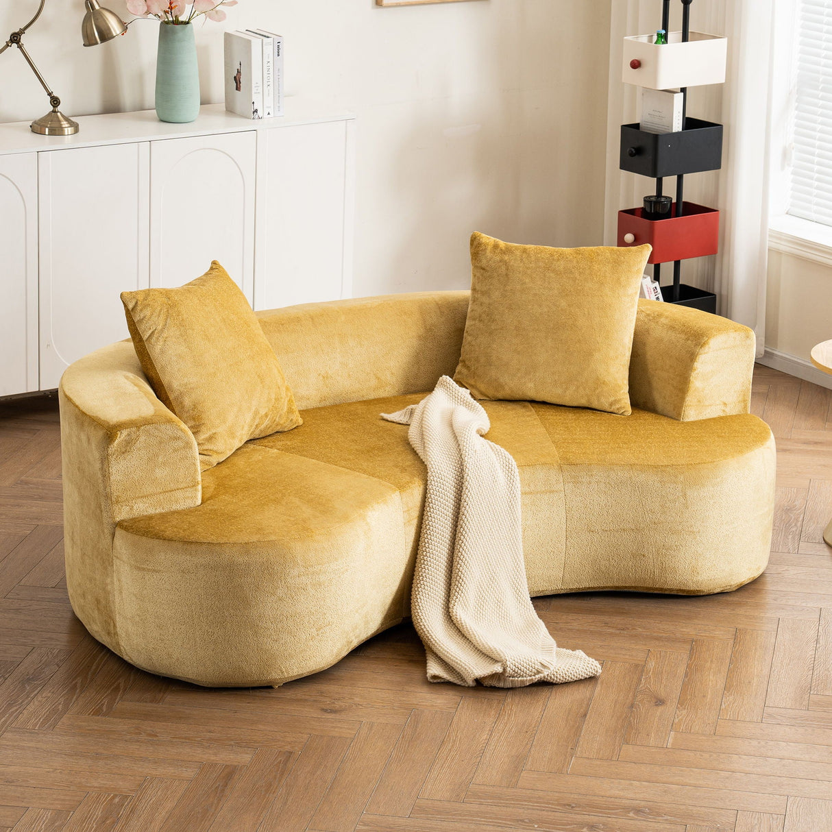 Cloud Modular Sectional Sofa With Chaise, With Deep Seat by Couch.com