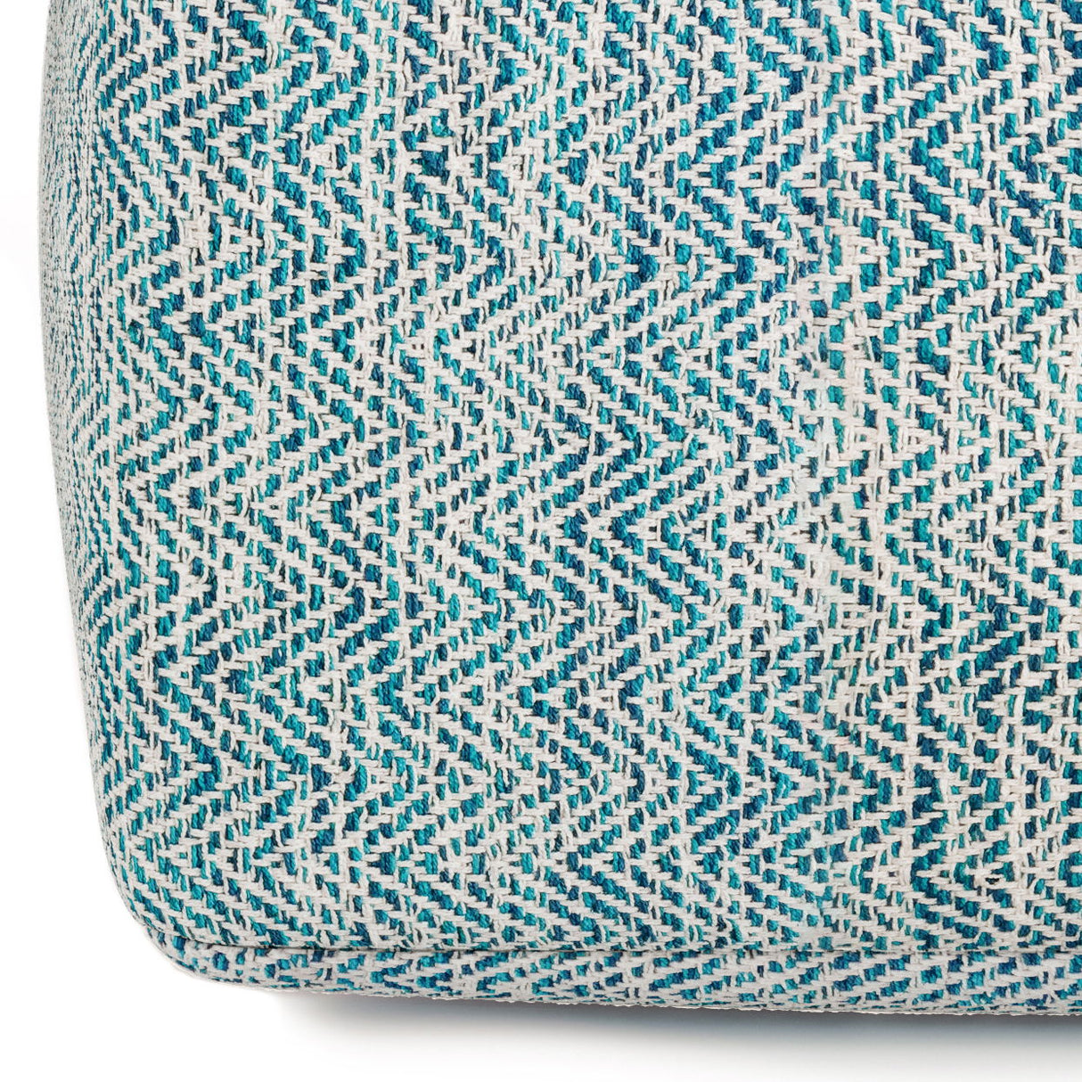 Nate - Handcrafted Square Pouf by Couch.com