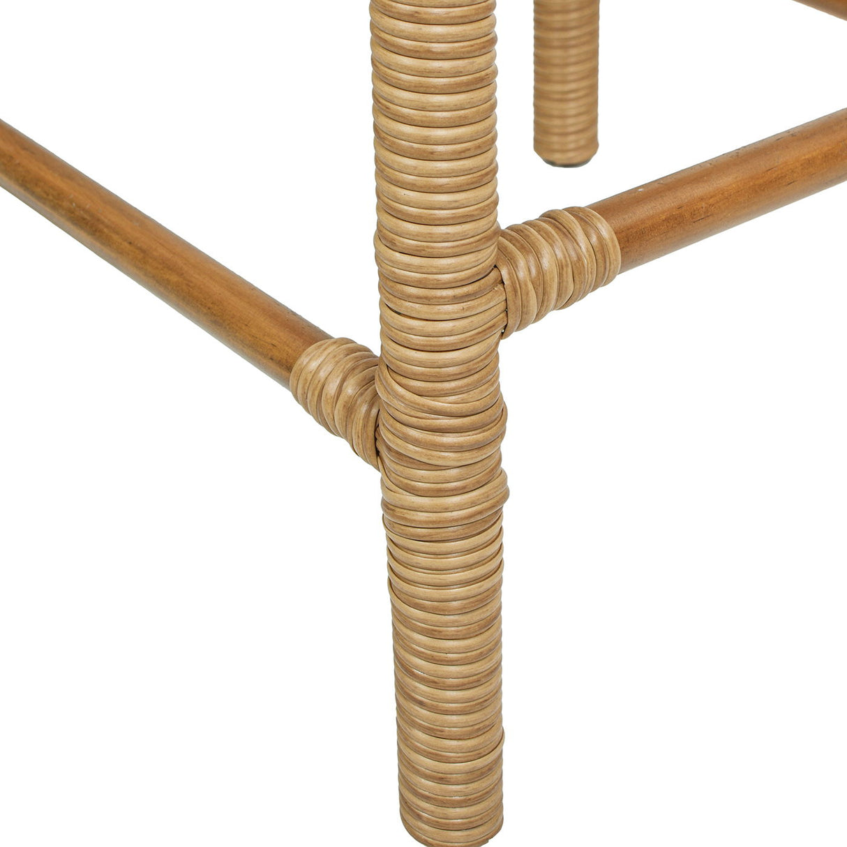 Lucia - Backless Upholstered Counter Stool With Frame - Ivory White by Couch.com