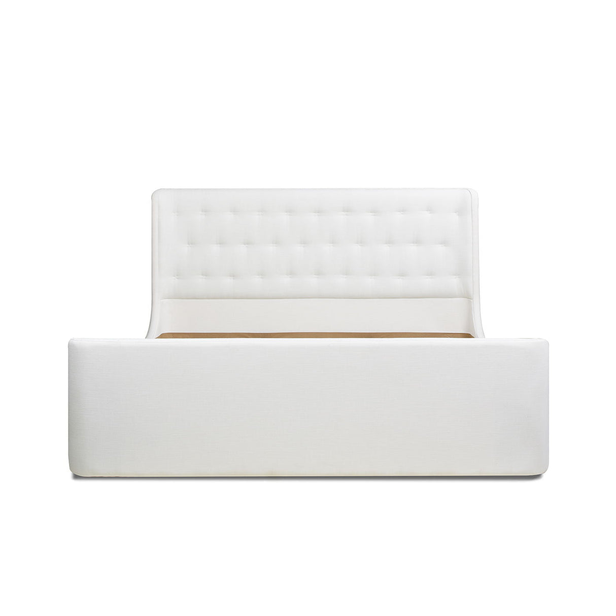Brooks - Contemporary Tufted Shelter Platform Bed by Couch.com