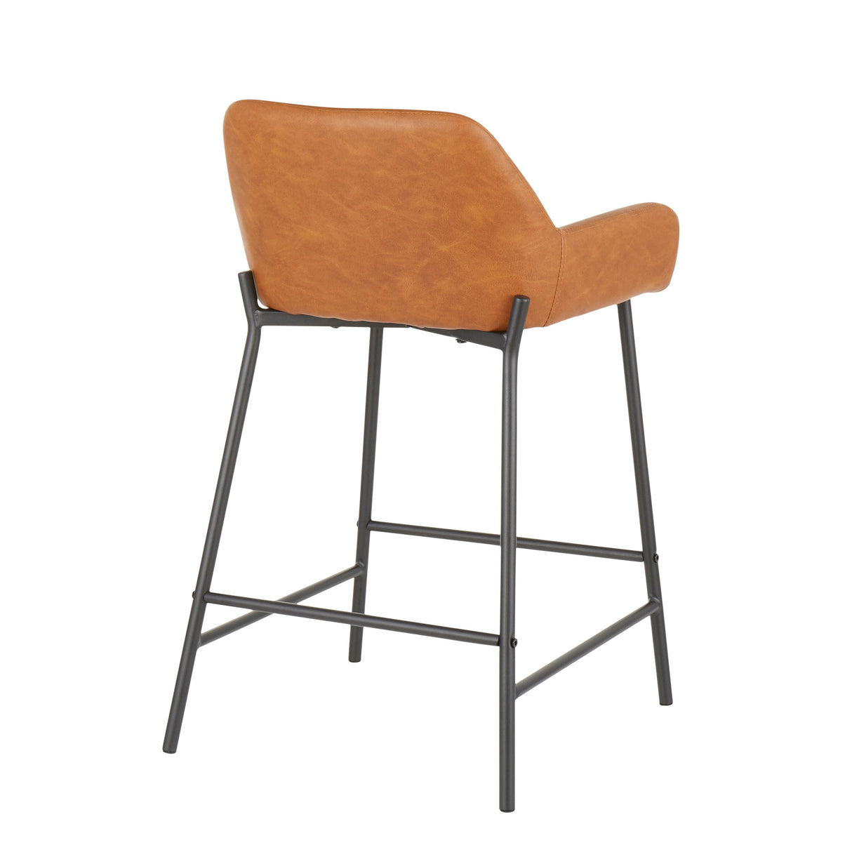 Daniella - Industrial Fixed Height Counter Stool (Set of 2) by Couch.com