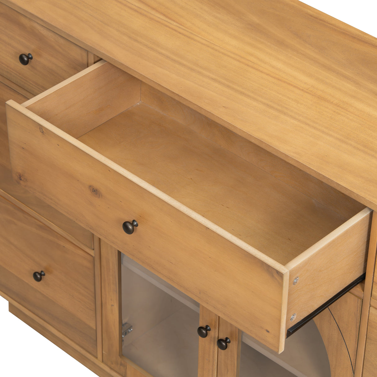 Cabinet with Storage for Living and Dining Room Entrance