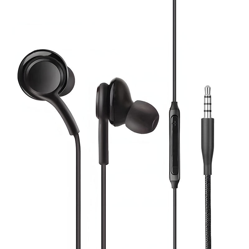 Headphone Earphone For Smart Phones with Stereo In-Ear Headset Wire Earphones