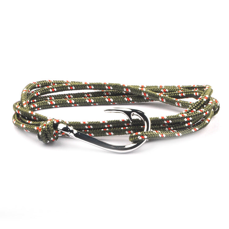 Fashion Hot Multilayer Rope Bracelet hope Anchor Sailor Anchor Bracelets For Men and Women Best Gift Hook Bracelet