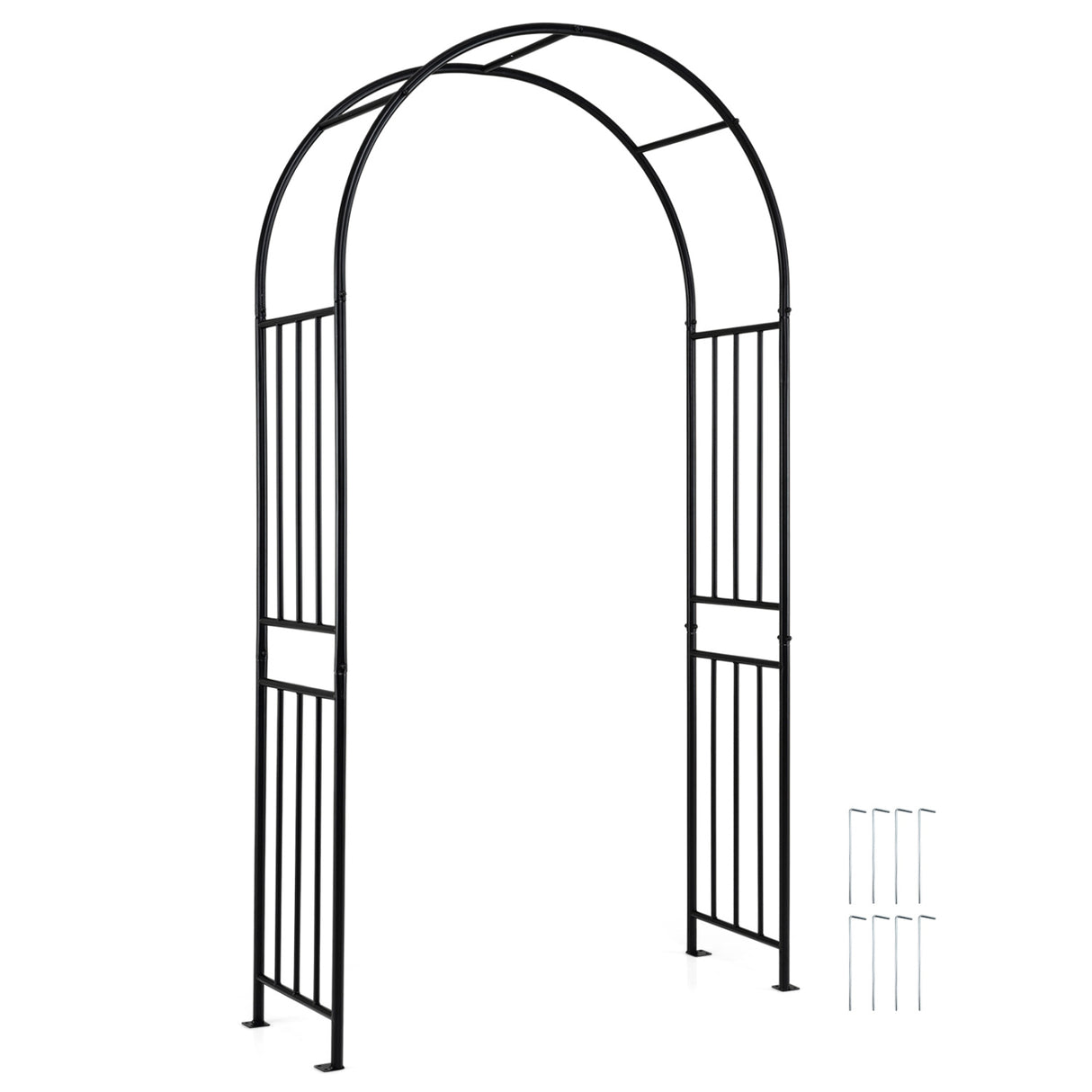7.2 Feet Garden Decoration Climbing Plants Arch