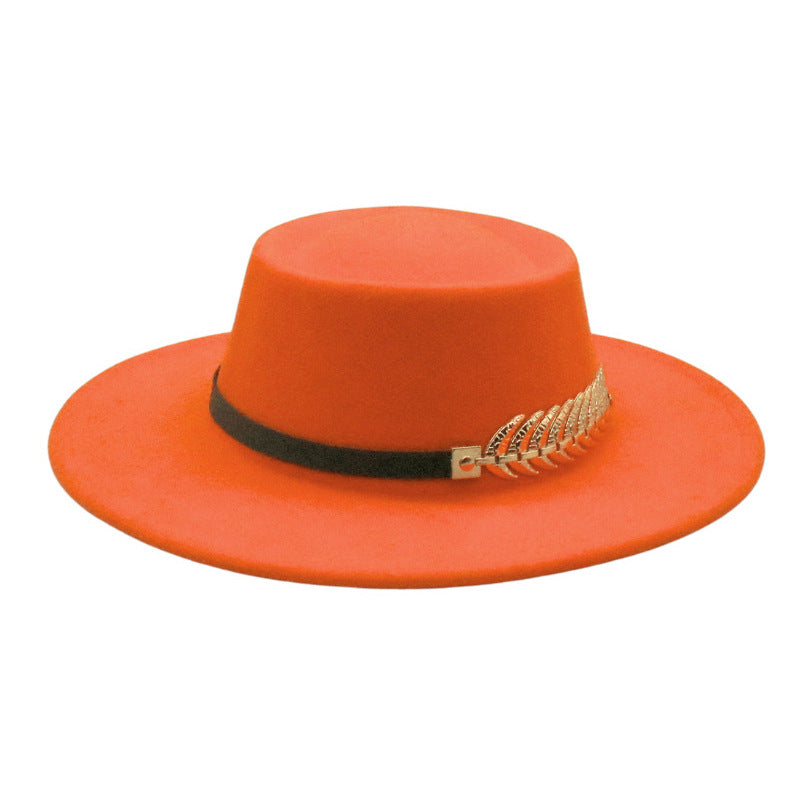 Autumn Winter Women Men Vintage Fedora Women's Foldable Short Brim Floppy Hat Gentleman Elegant Warm Hats Lady Party Luxury Caps Classic Summer Beach Sun Hat
