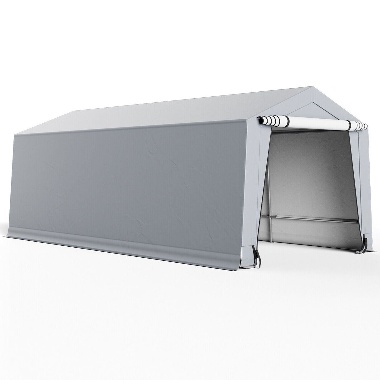 10 x 16/10 x 20 Feet Outdoor Heavy-Duty Carport with 2 Doors-10 x 20 ft by DirectDeals