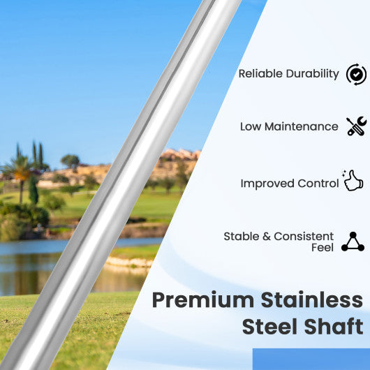 #7 Iron Single Golf Club for Men with Steel Shaft and Headcover