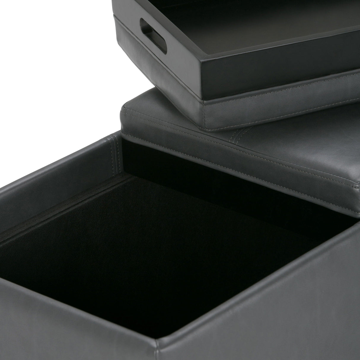 Avalon - Upholstered Storage Ottoman by Couch.com