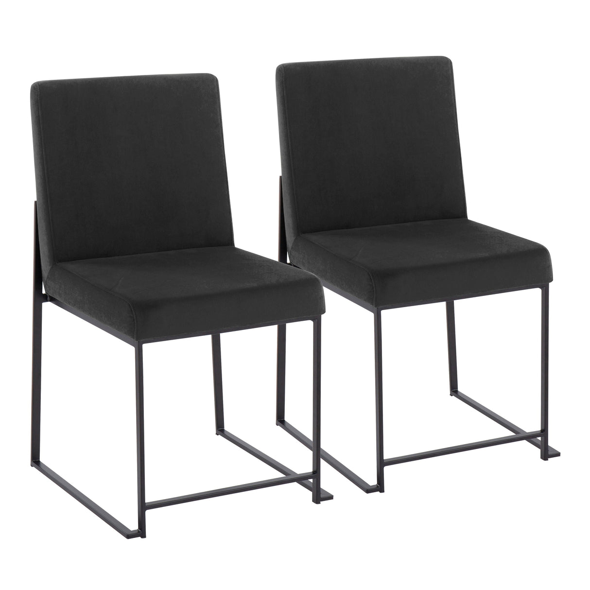 Fuji - Contemporary Modern Elegance With High Back Dining Chair (Set of 2) by Couch.com