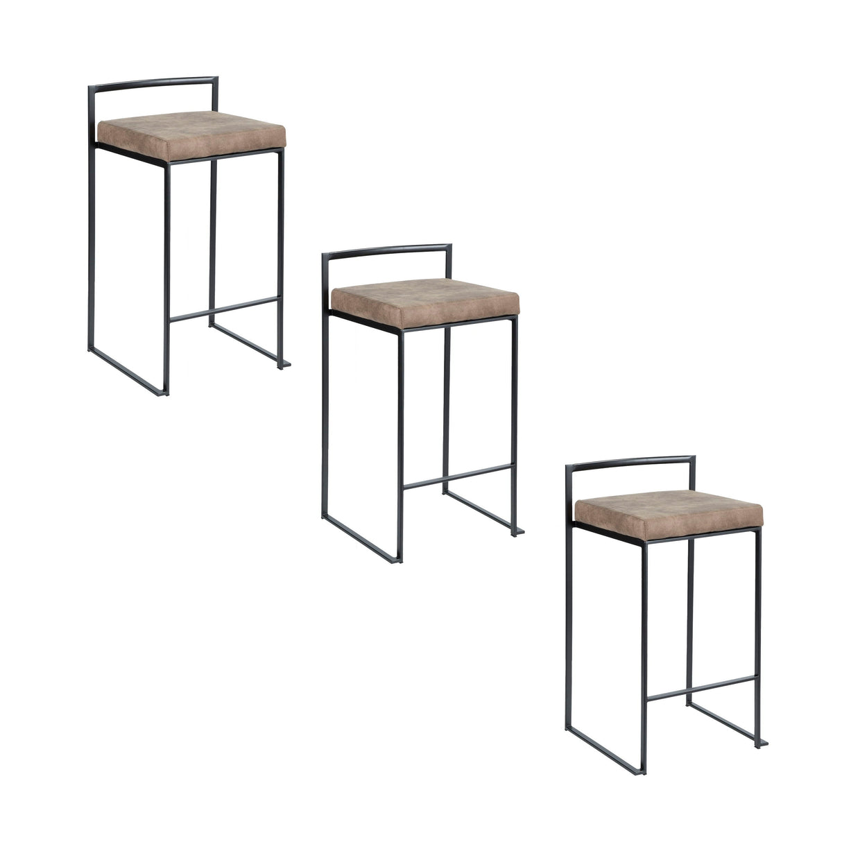 Fuji - Contemporary Style Stackable Counter Stool by Couch.com