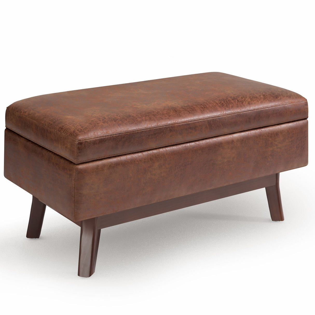 Owen - Upholstered Rectangular Storage Ottoman by Couch.com