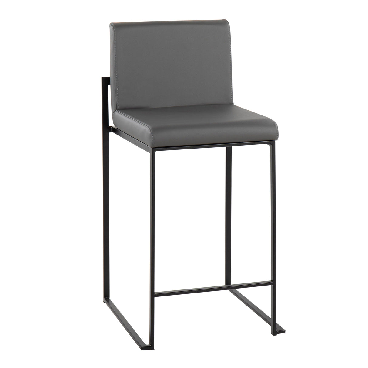Fuji - Contemporary Modern Elegance, High Back Counter Stool by Couch.com