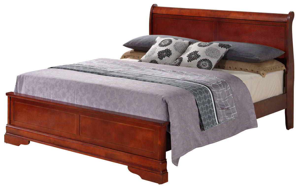 Sleigh Bed With Low Footboard by Couch.com