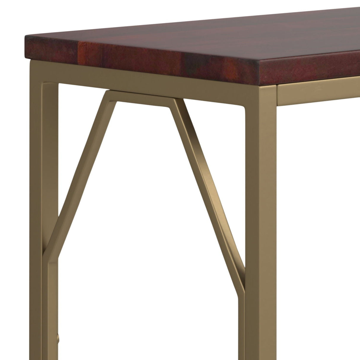 Selma - Handcrafted Metal And Wood Accent Table by Couch.com