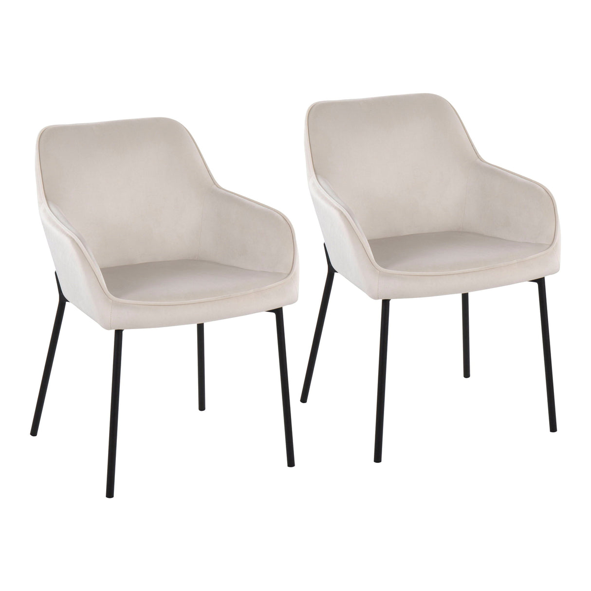 Daniella - Contemporary, Dining Chair (Set of 2) by Couch.com