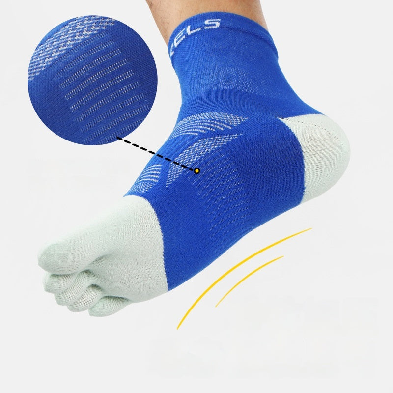 Mens And Womens Hiking Breathable Sweat-absorbing Mid-calf Cotton Socks