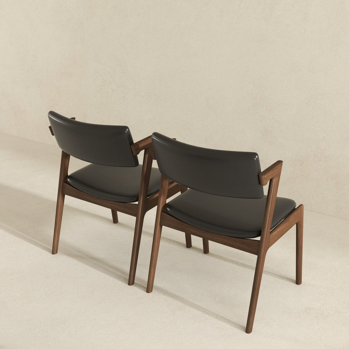 Edwin - Mid-Century Modern Dining Chair (Set of 2) by Couch.com