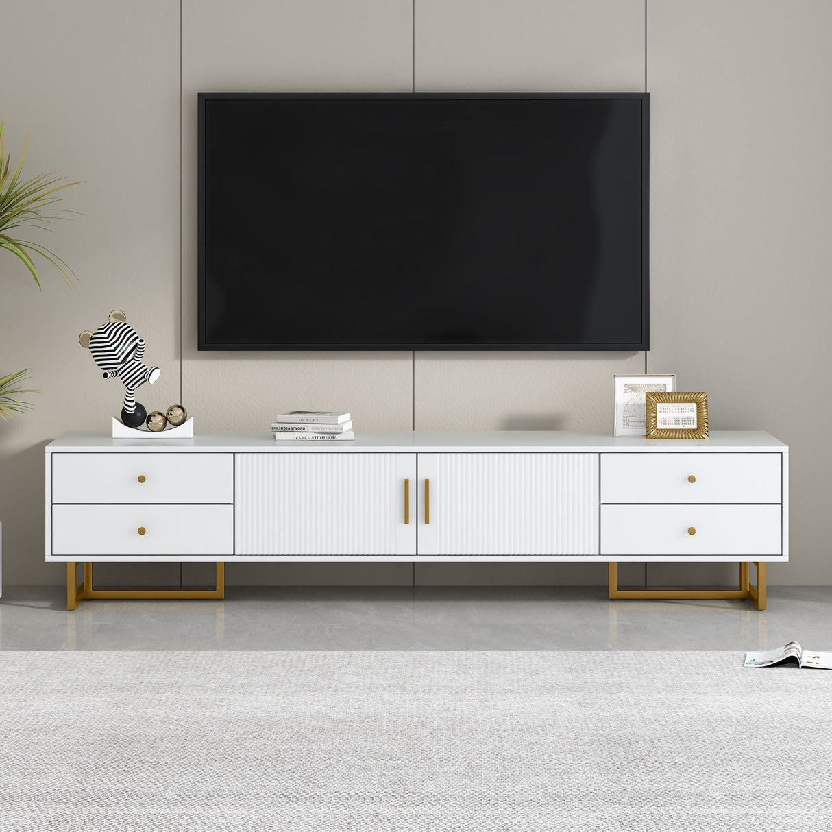 Modern TV Stand With Storage, TV Console Cabinet by Couch.com
