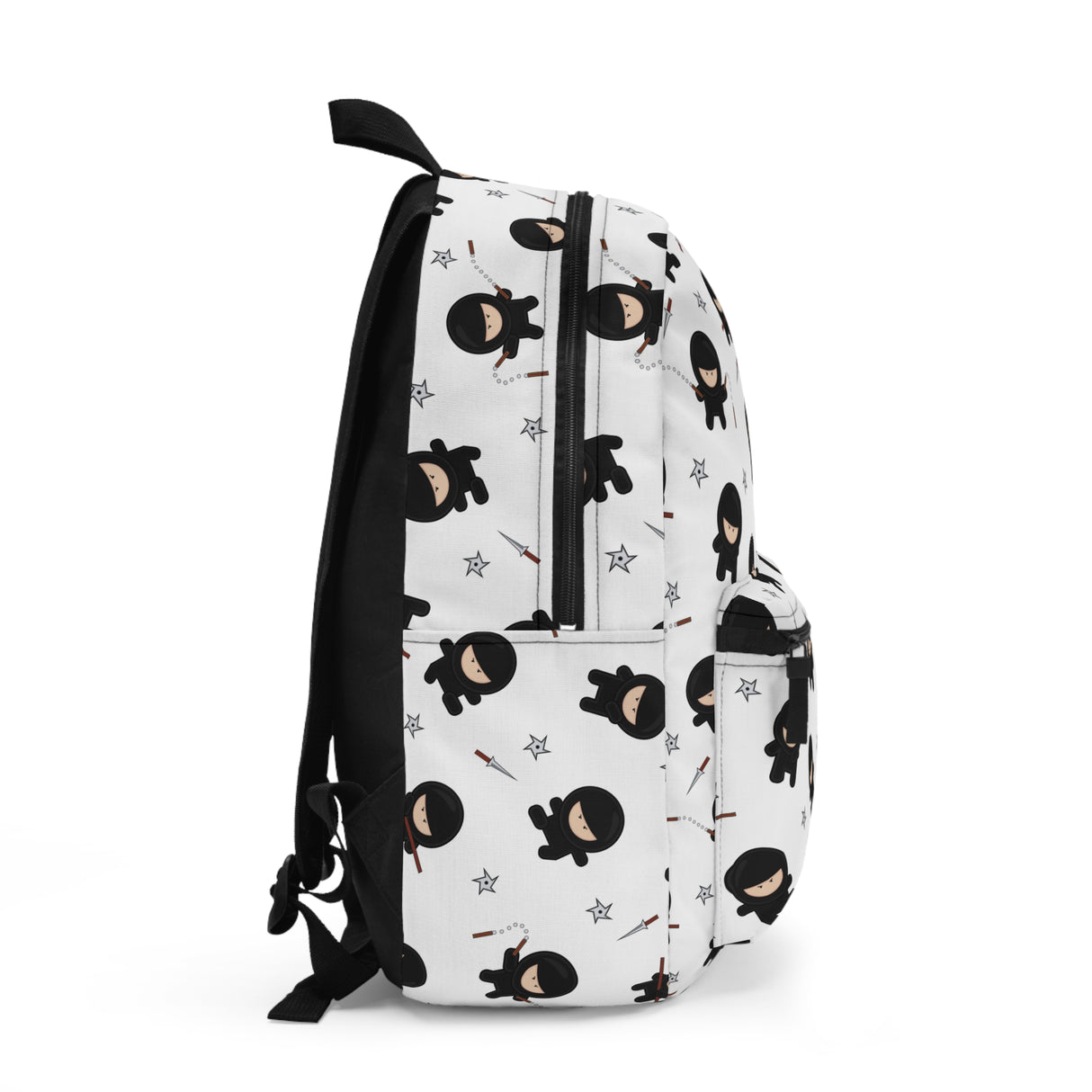 Kids Ninja White Backpack