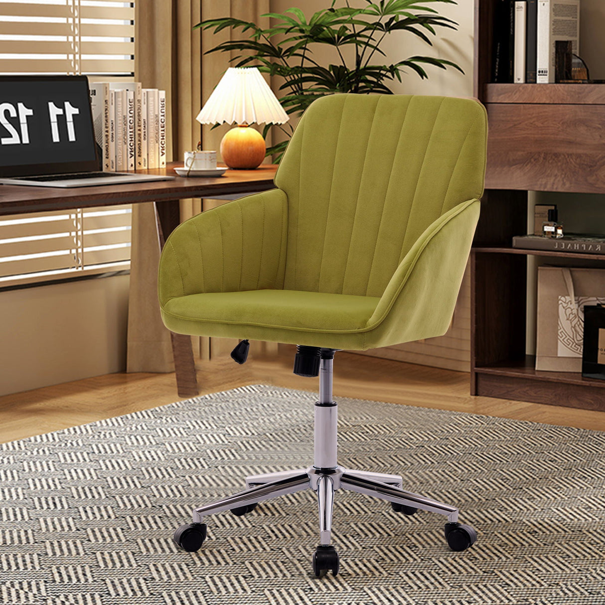 Adjustable Ergonomic Office Chair, Swivel Backrest Seat by Couch.com