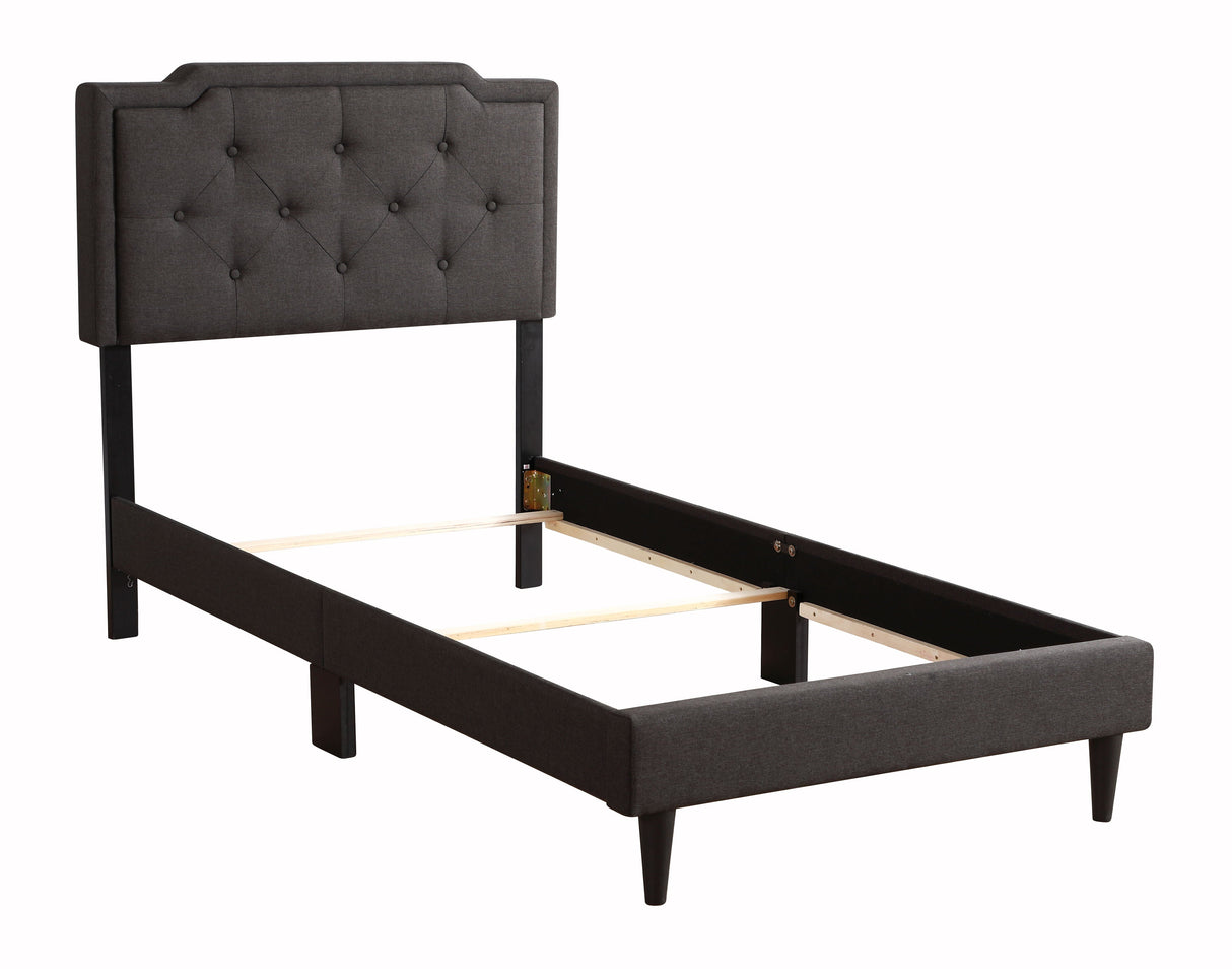 Button Tufted Bed Charming For Cozy Spaces by Couch.com