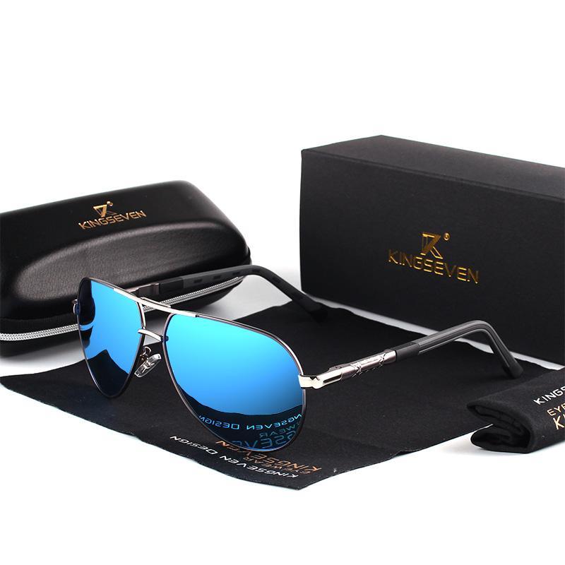 Summer Luxury Aluminum Magnesium Men's Retro Aviation Popular Sunglasses Polarized Men Mirror Glasses oculos Eyewear Accessories For Men