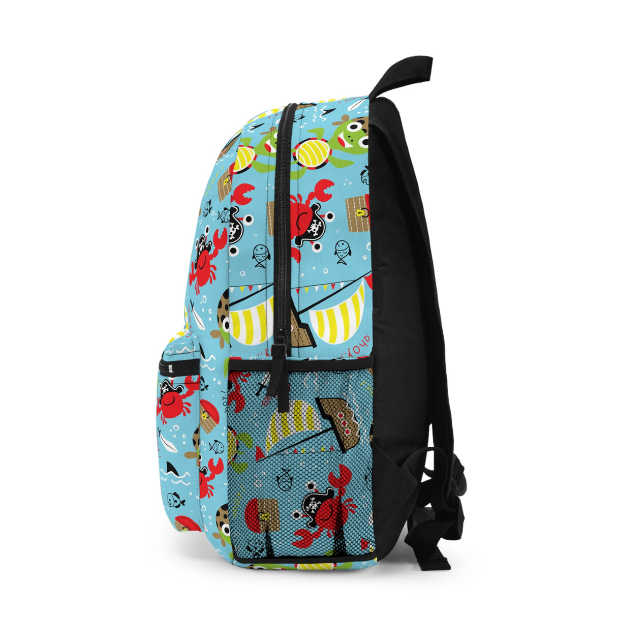 Kids Pirate Fun Blue Backpack