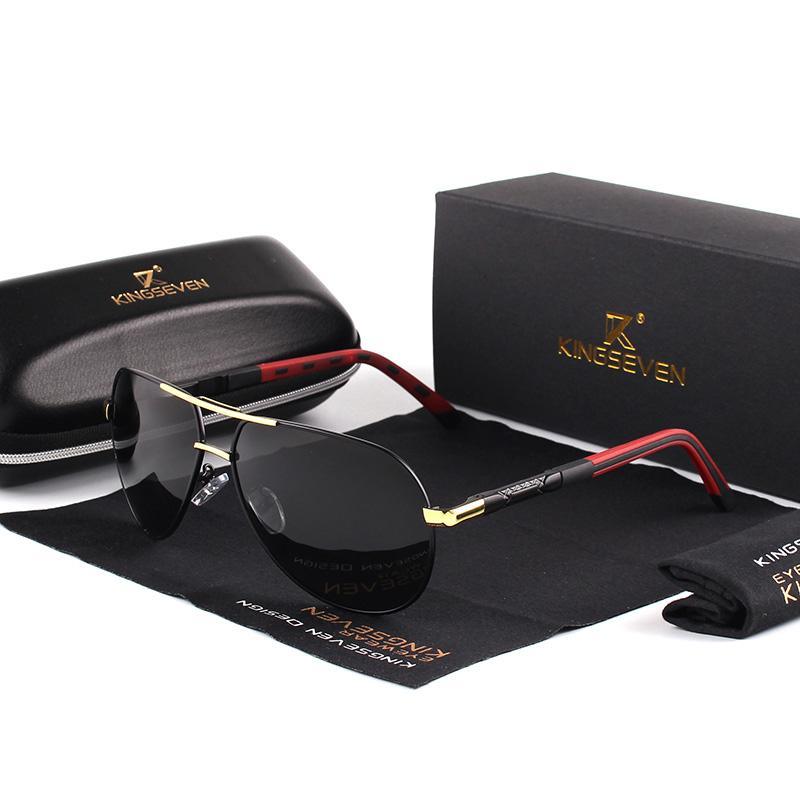 Summer Luxury Aluminum Magnesium Men's Retro Aviation Popular Sunglasses Polarized Men Mirror Glasses oculos Eyewear Accessories For Men