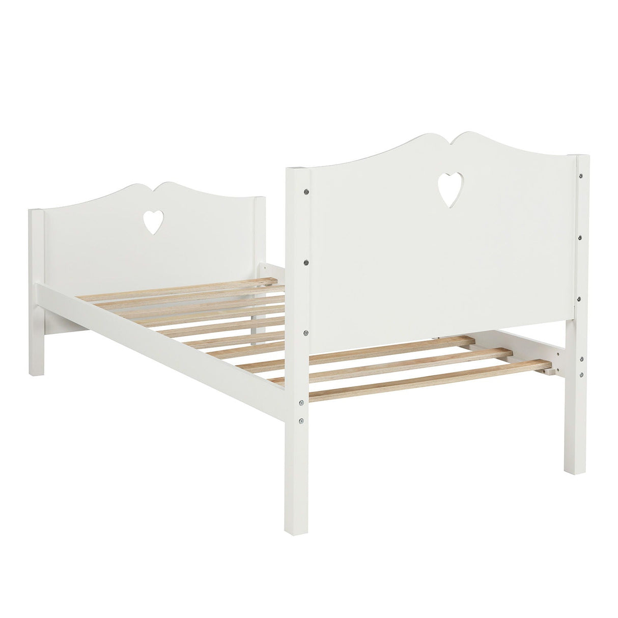 Platform Bed With Slat Support And Headboard And Footboard by Couch.com