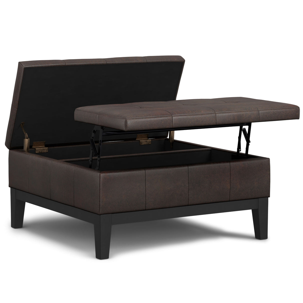 Dover - Multifunctional Lift Top Coffee Table Storage Ottoman by Couch.com