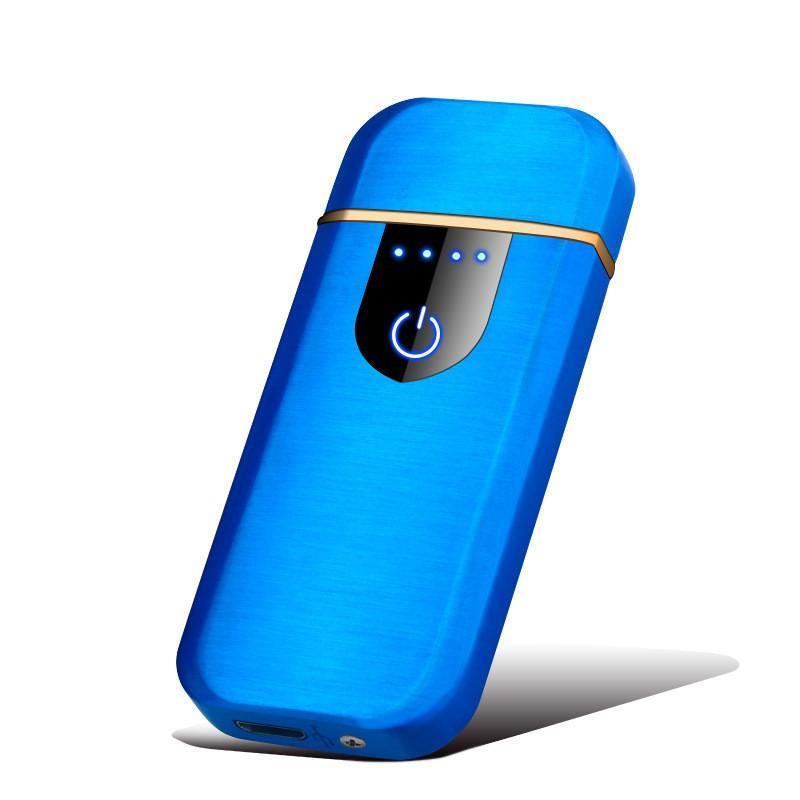 Modern Touch Electric lighter Plasma Lighters Dual arc Lighter USB lighters Flameless Rechargeable Lighter Windproof Lighter Electric lighters for Men Gift Gadgets Accessories