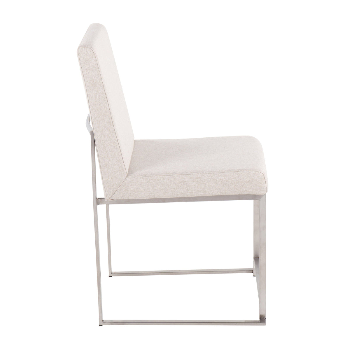 Fuji - Contemporary High Back Dining Chair, Modern Elegance (Set of 2) by Couch.com