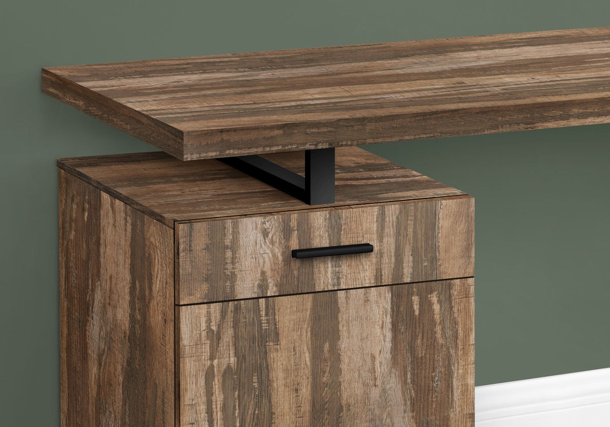 Computer Desk, Home Office, Laptop, Left, Right Set-Up, Storage Drawers, Work, Contemporary, Modern by Couch.com