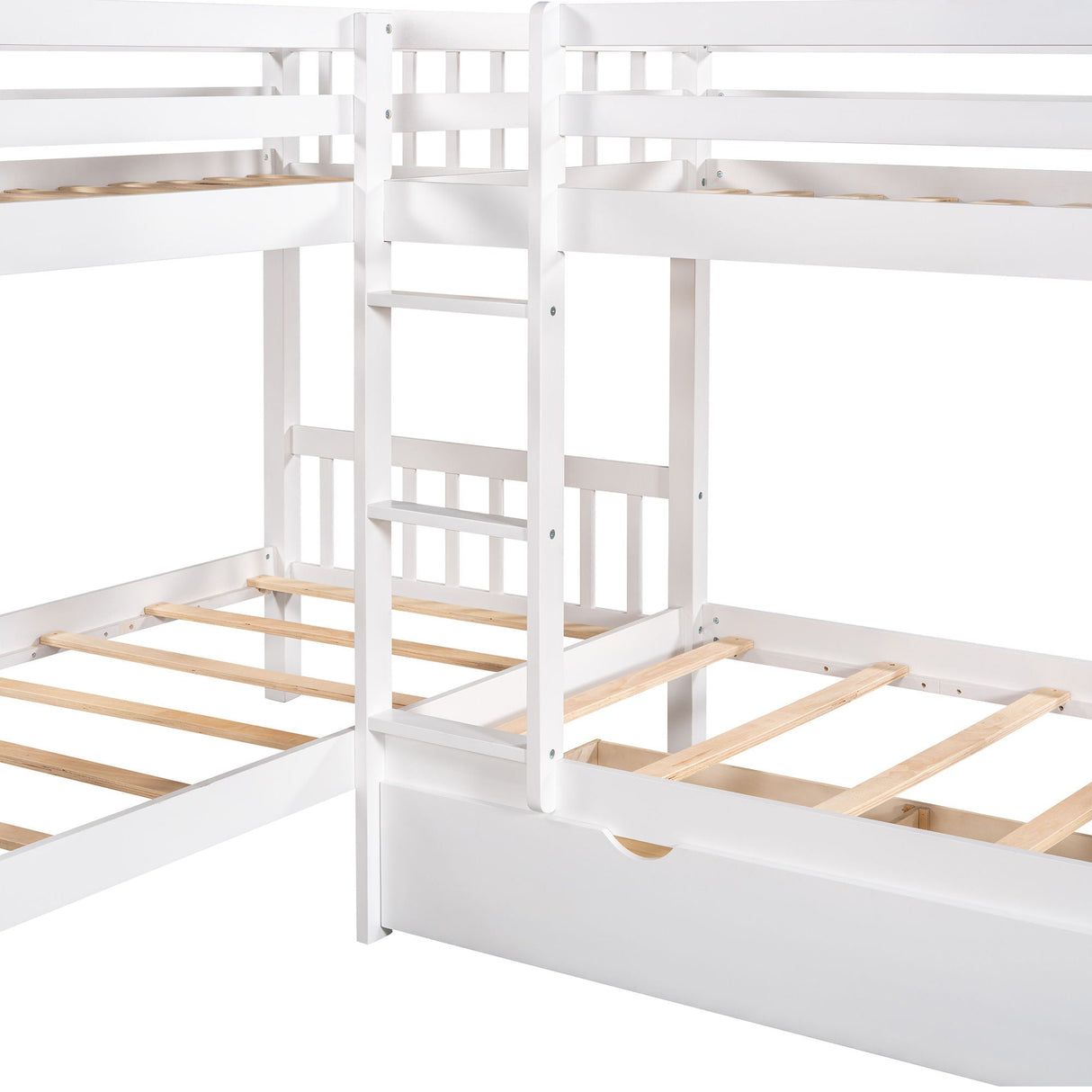 L Shaped Bunk Bed With Drawers by Couch.com