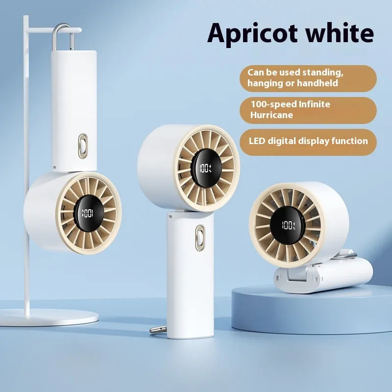 Portable Travel Turbine Fan – Rechargeable