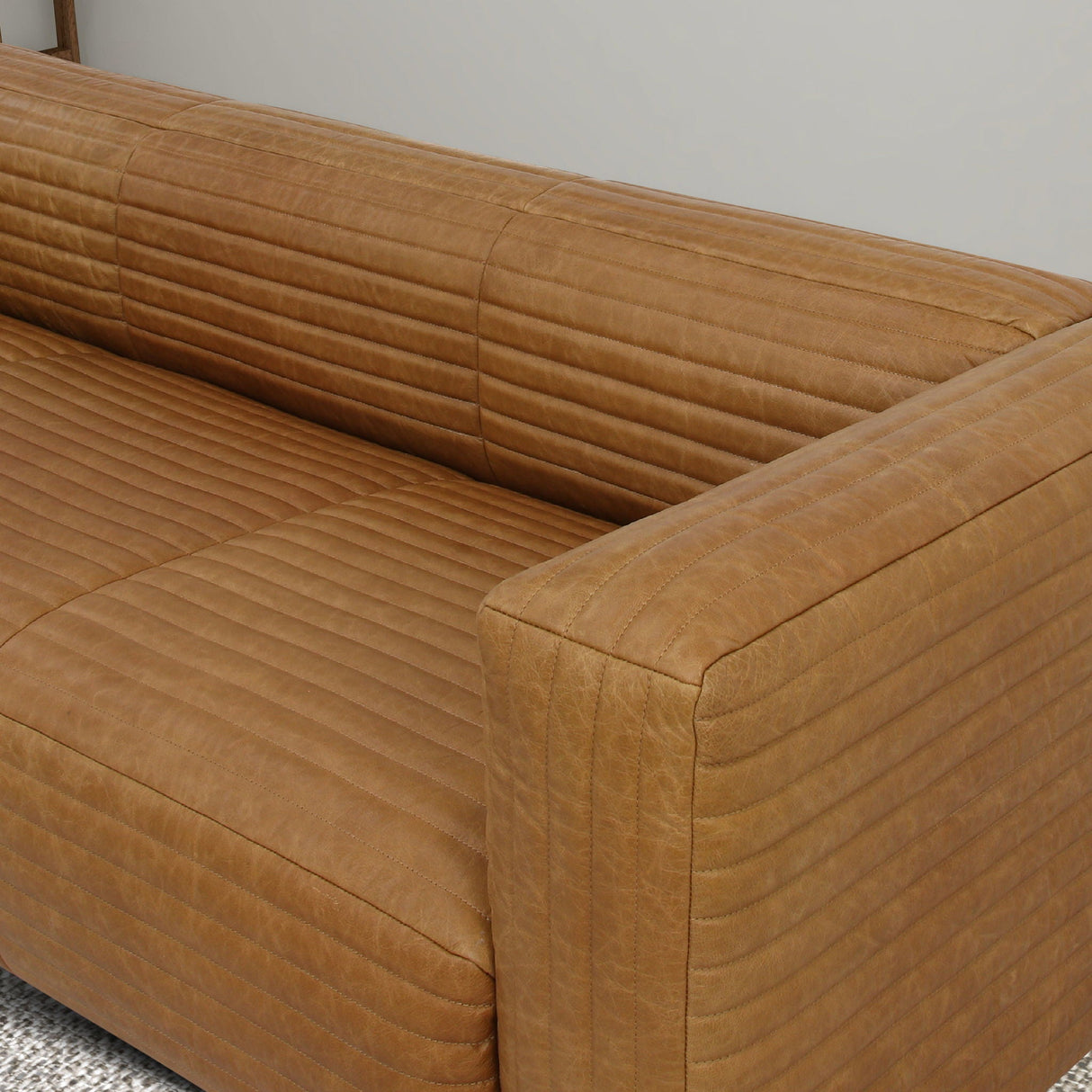 Foster - Waxy Sofa - Tan by Couch.com
