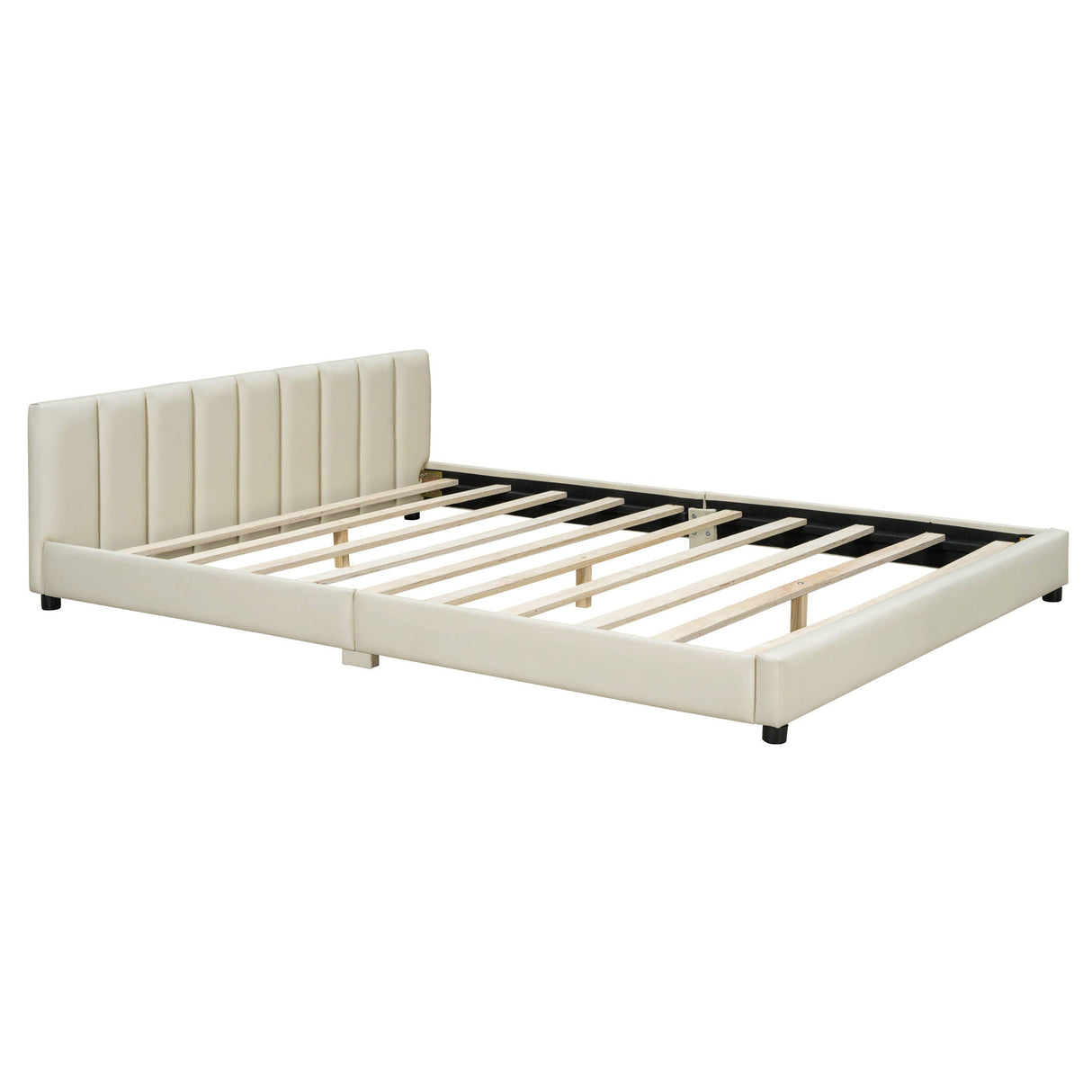 Upholstered Platform Bed, Mother & Child Bed by Couch.com