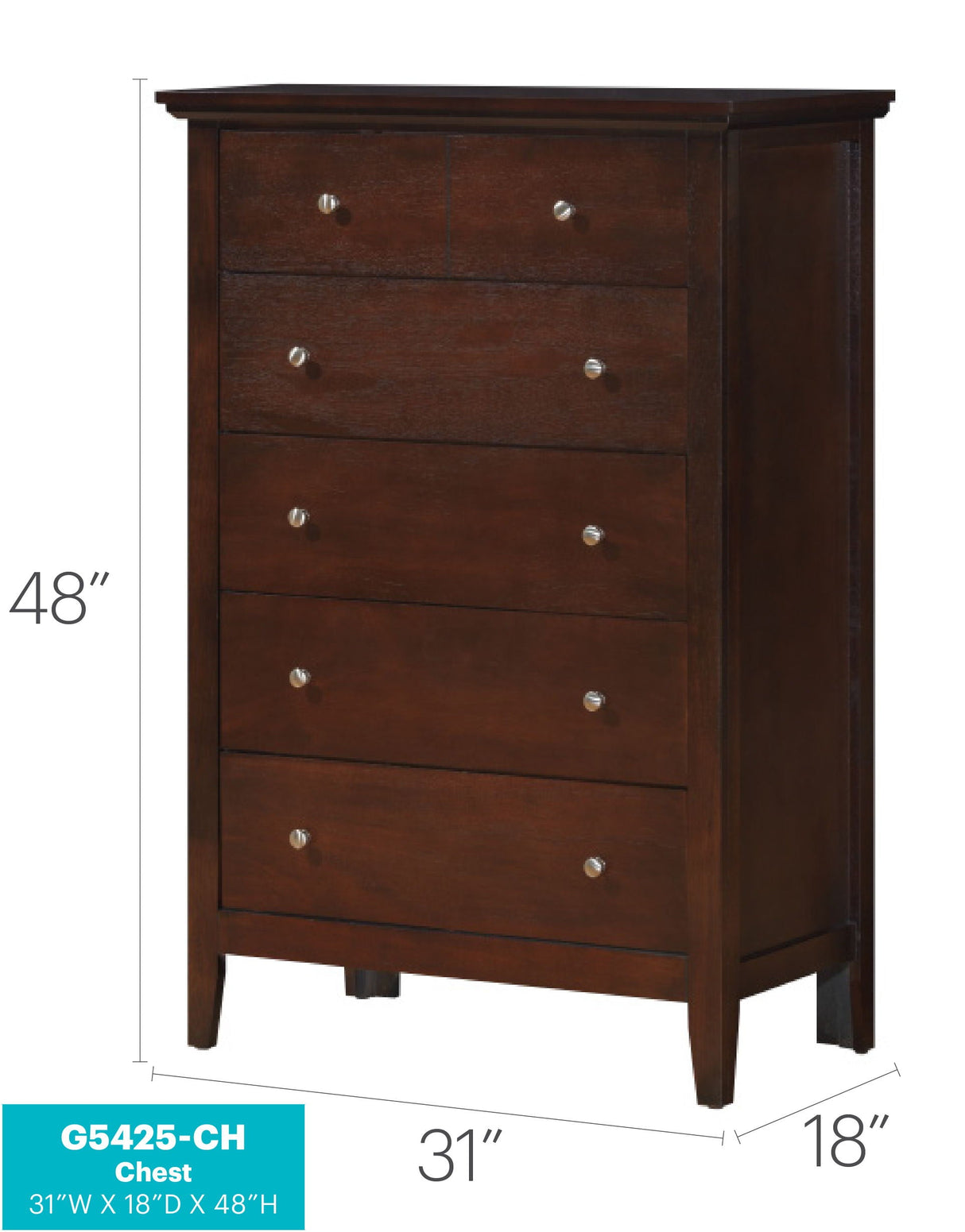 Chic Storage Chest - Cappuccino by Couch.com