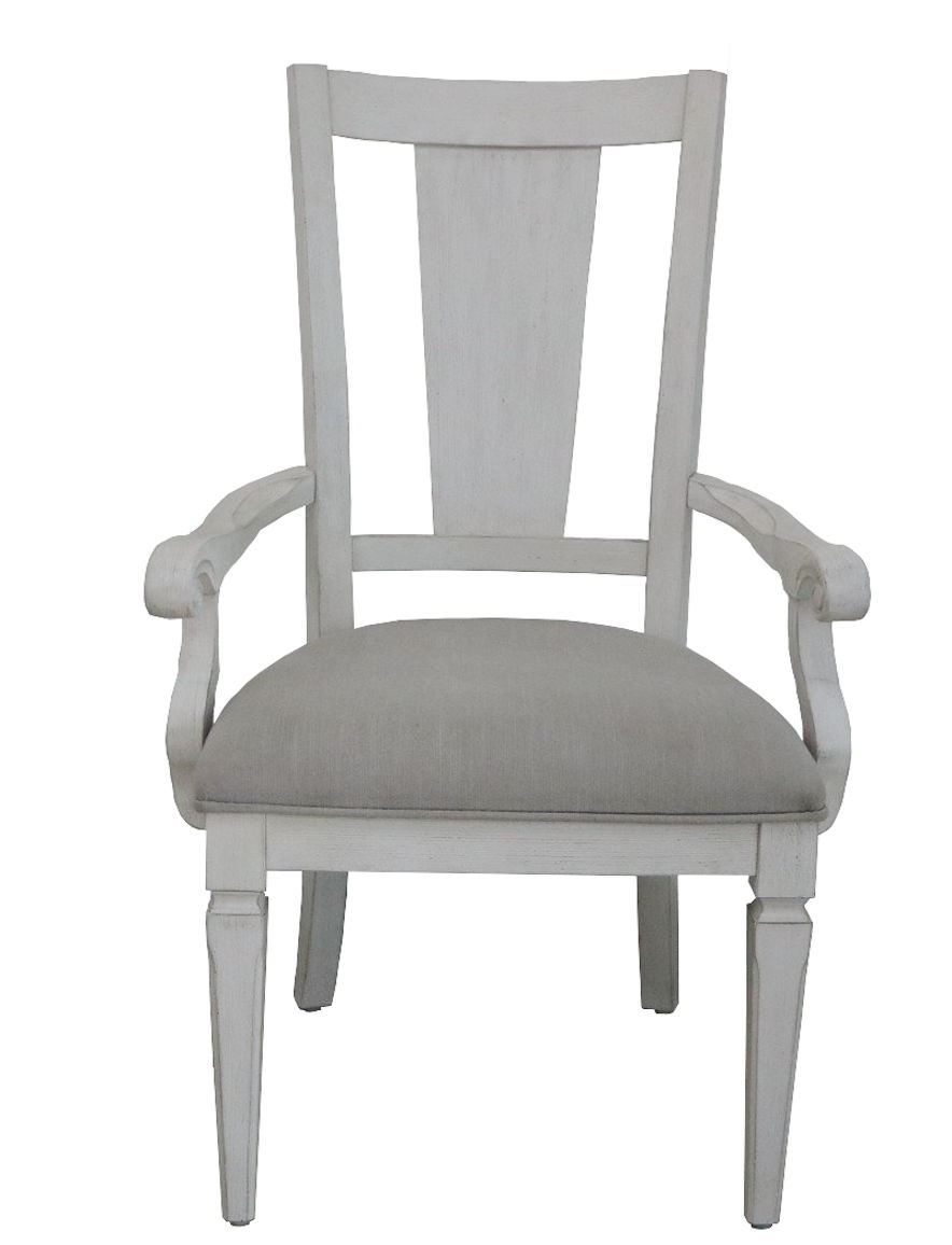 Katia - Arm Chair (Set of 2) - Light Gray / White by Couch.com