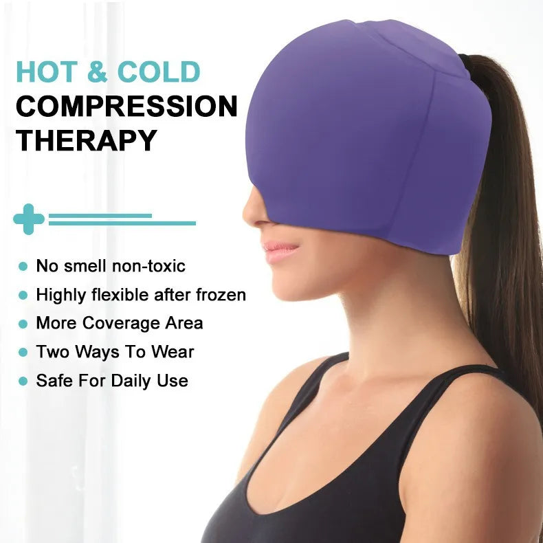 Hydrogel Ice Compress Head Cover