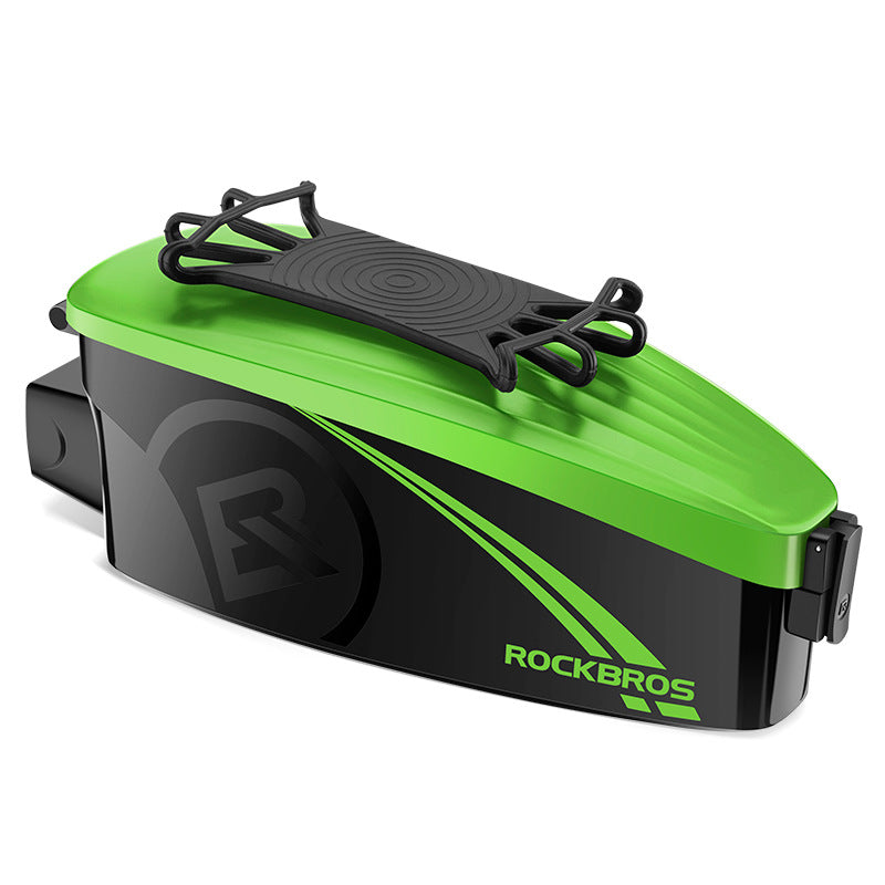 Rainproof Bike Bag For 4-6.5' Front Phone Bag Special PC Hard Shell With Free Rain Cover Motorcycle Bike Accessories Bike Phone Bag Bike Pouch Top Tube Bag Bicycle Front Frame Bag Waterproof Bike Accessories Bag Phone Holder Compatible With Smartphones