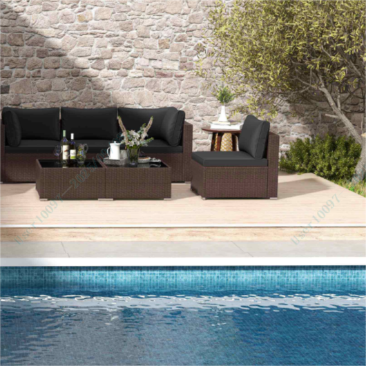 8 Pieces Patio Lounge Set: Comfort and Style Combined