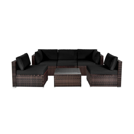 8 Pieces Patio Lounge Set: Comfort and Style Combined