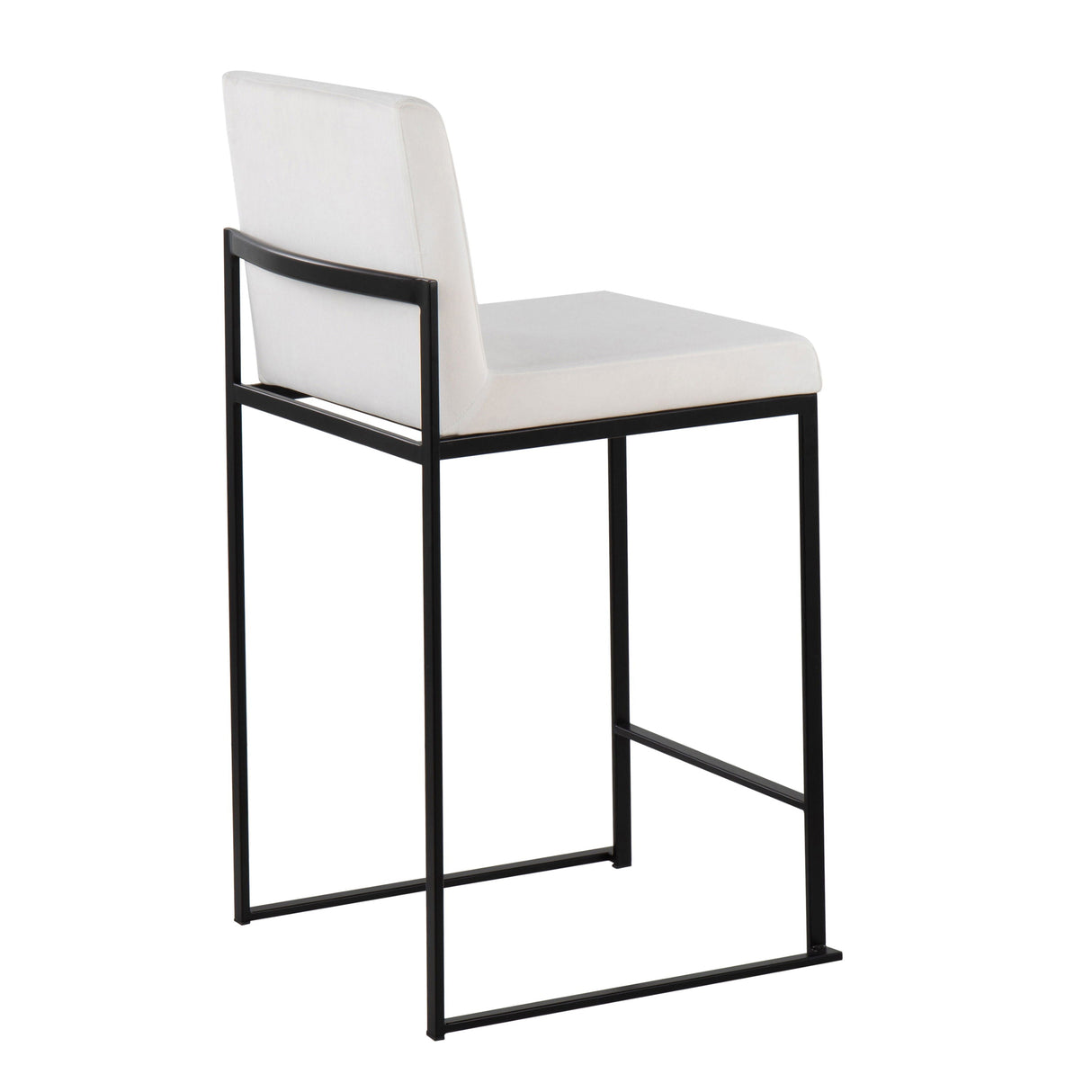 Fuji - Contemporary Modern Elegance, High Back Counter Stool by Couch.com