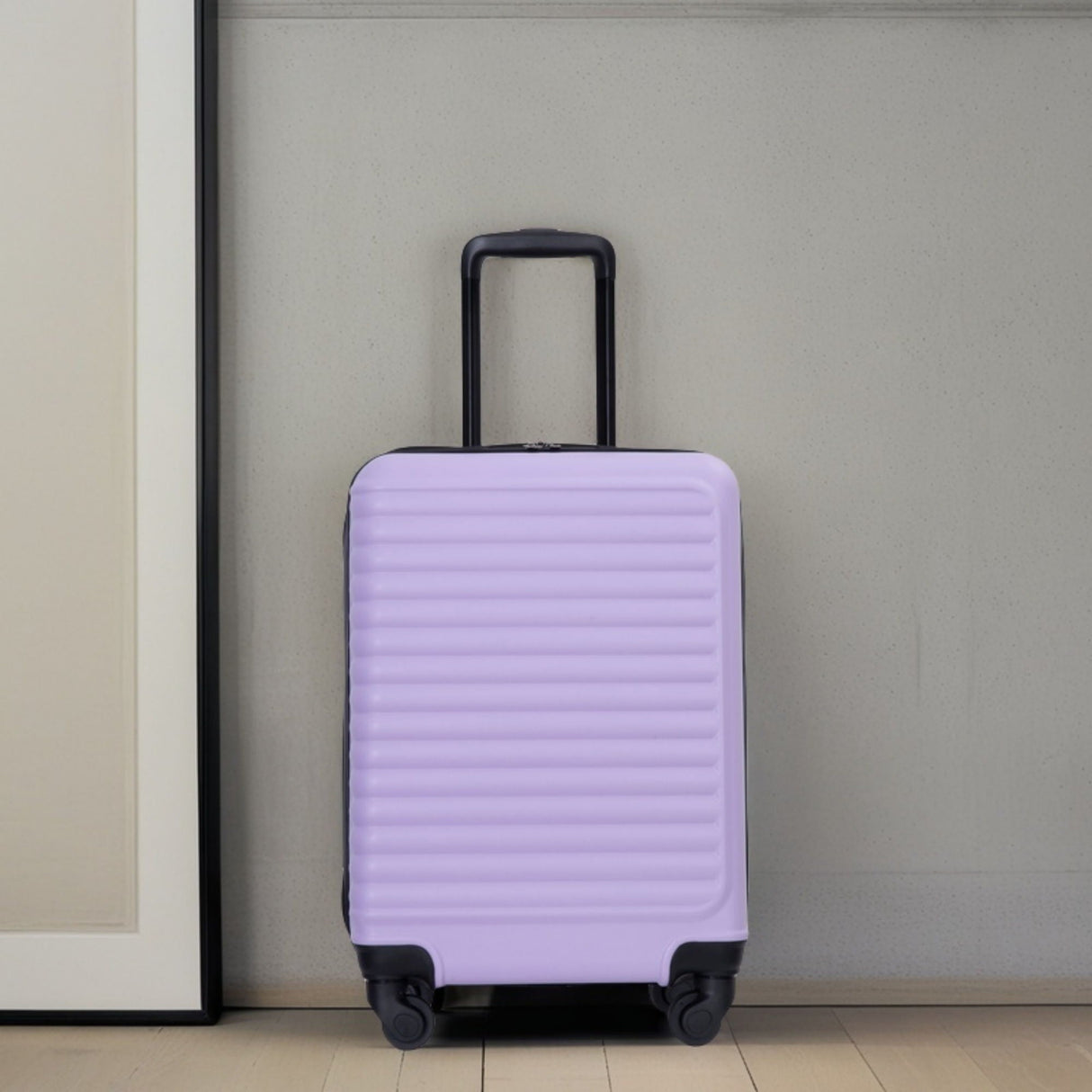 20" Carry On Luggage Lightweight Suitcase, Spinner Wheels - Lavender Purple by Couch.com