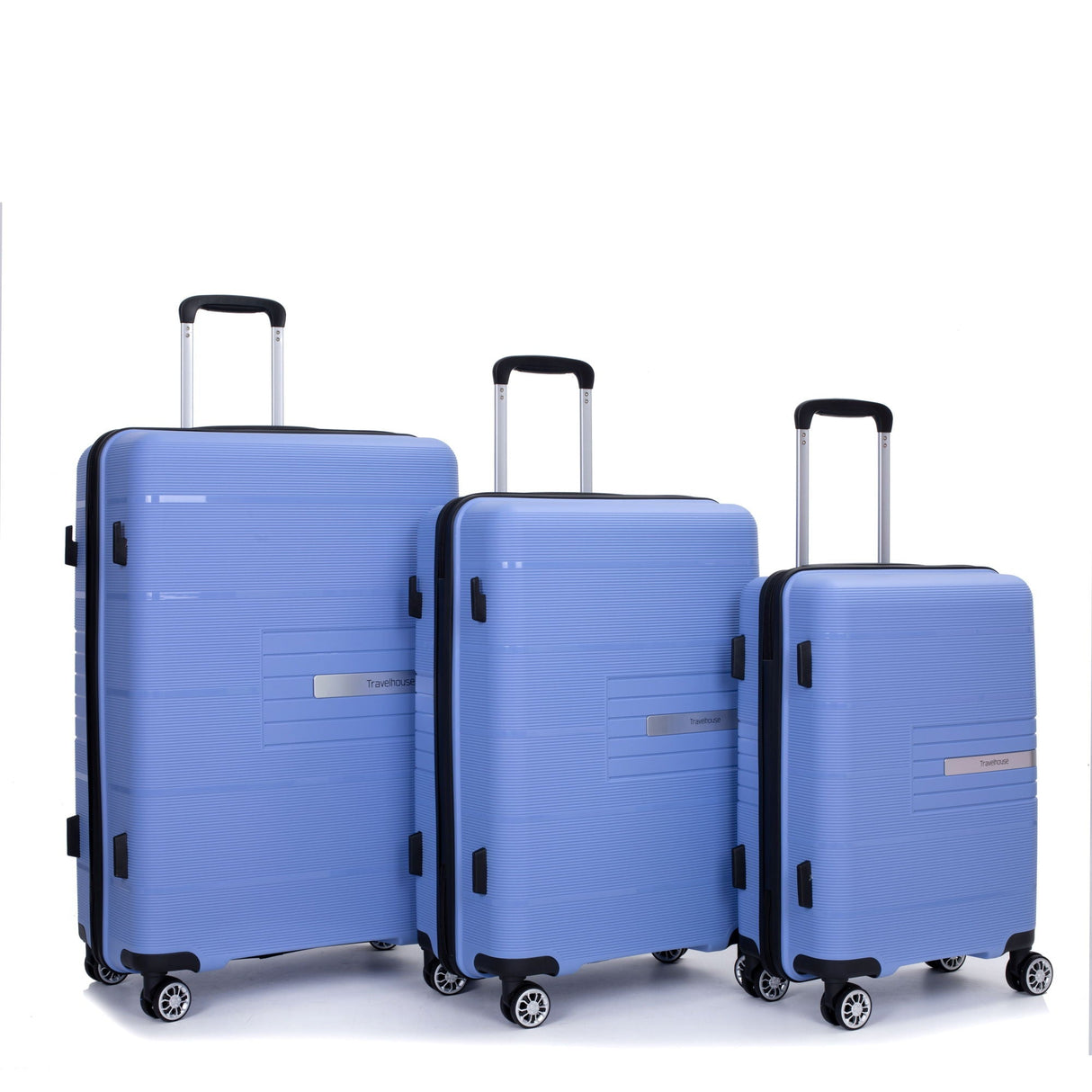 Hardshell Suitcase Double Spinner Wheels Luggage Sets, Lightweight With Tsa Lock, 3 Piece Set by Couch.com